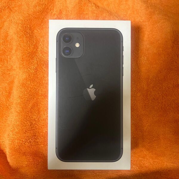 iPhone 11 128GB ブラック SIMフリー箱のみ