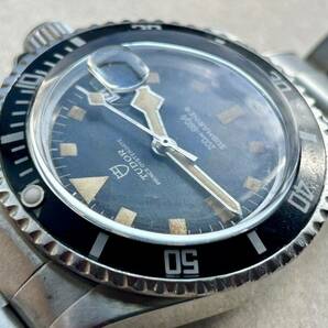 ◆Tudor◆ ［イカサブ］submariner ブラックダイアルcalオートマ［9411/0］DＡTＥの画像6