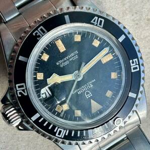 ◆Tudor◆ ［イカサブ］submariner ブラックダイアルcalオートマ［9411/0］DＡTＥの画像2