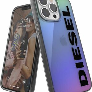 DIESEL iPhone11 Pro Max ケース クリア 6.1インチ FW20/SS21 ホログラム ブラック ロゴ 