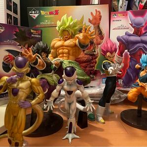 ドラゴンボール　フィギュア　一番くじ　ブロリー　ジャネンバ　フリーザ　ターレス　ベジータ　劇場版セット