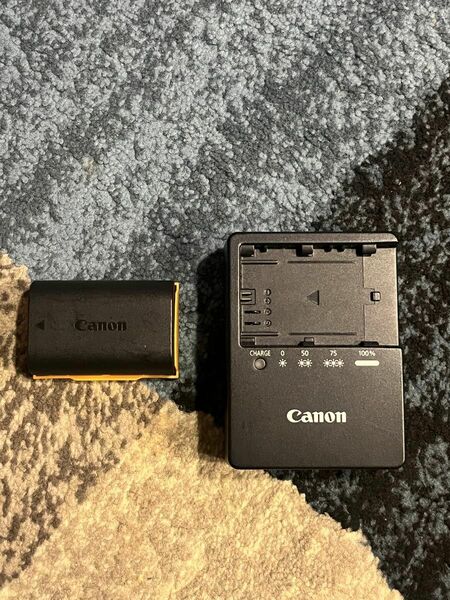 Canon 純正　LPE6&バッテリーチャージャー