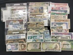 【C60】海外紙幣まとめ売り　未使用含む　紙幣　古紙幣　旧紙幣　古札　外貨　海外