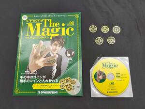 【S8】The Magic No.8　ザ・マジック　MAGUS　メイガス　シルバー＆カッパー　コイン　マニュアル本　ギミック　DVD　マジック　手品