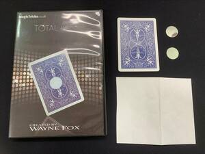 【D20】TOTAL AMBITION　Wayne Fox　カード　DVD　ギミック　マジック　手品