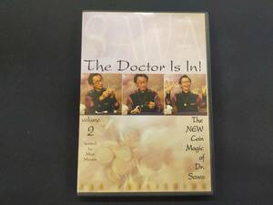 【D75】The Doctor Is In volume 2　ドクターイズイン　Dr.Sawa　澤浩　Max Maven　コイン　DVD　マジック　手品