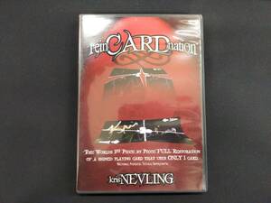 【D42】rein CARD nation　レインカードネーション　Kris Nevling　カード　DVD　マジック　手品