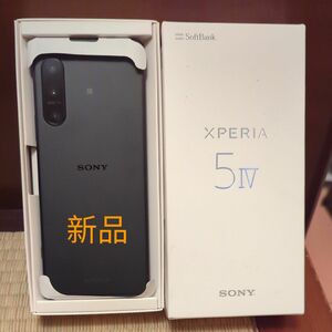 ソニーExperia 5 IV ふ ブラック128GB 新品SIMフリー