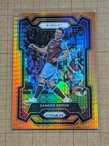 サンダー・ベルゲ【2023-24 PANINI PRIZM PREMIER LEAGUE SOCCER】SANDER BERGE #266 ベース パラレル オレンジモザイクプリズム