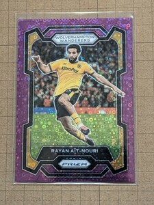 ライアン・アイト＝ヌーリ【2023-24 PANINI PRIZM PREMIER LEAGUE SOCCER】Rayan At-Nouri #204 ブレイクアウェイ プリズム パープル #/25