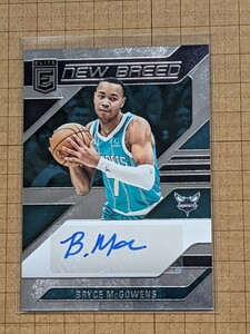 ブライス・マクゴーウェンズ【NBA2023-24PANINI DONRUSS ELITE BASKETBALL】BRYCE McGOWENS NB-BMG NEW BREED 直筆サインカード