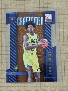 テイラー・ヘンドリックス【NBA2023-24PANINI DONRUSS ELITE BASKETBALL】TAYLOR HENDRICKS RC #24 CRAFTSMEN オレンジダイカット