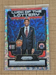 ビラル・クリバリ【NBA 2023-24 PANINI PRIZM BASKETBALL】BILAL COULIBALY #1 インサート LUCH OF THE LOTTERY ファストブレイクプリズム