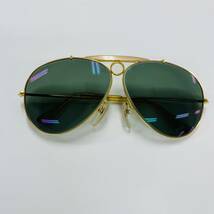 15112/ Ray-Ban レイバン ディアドロップ サングラス メガネ 眼鏡 ファッション アクセサリー ケース付き_画像2