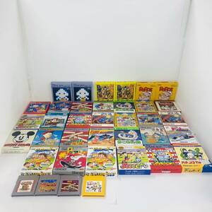 15139/Nintendo 任天堂 GAME BOY ゲームボーイ ソフト 37点まとめ 箱あり マリオ スペースインベーダー たまごっち他