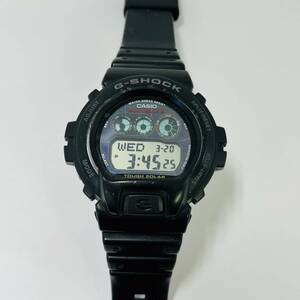 15273/ CASIO G-SHOCK カシオ GW-6900 TOUGH SOLAR メンズ ブラック 腕時計 可動品