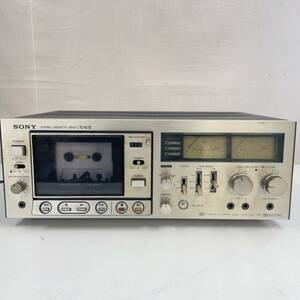 15438/SONY TC-K7Ⅱ STEREO CASSETTE DECK ソニー 通電のみ確認済み