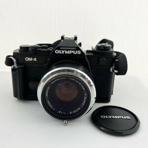 15481/ OLYMPUS OM-4 1:1.8 f=50mm オリンパス フィルムカメラ ブラック 写真