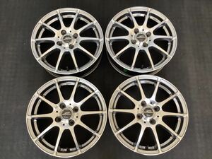 ■A-TECH SCHNEIDER シュナイダー [15インチ 4.5J 4穴 PCD100 +43] ホイール4本セット■