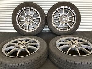 ■A-TECH SCHNEIDER[14インチ 4.5J 4穴 PCD100 +43]■DUNLOP ENASAVE EC300+[155/65R14]2020年製 4本セット■