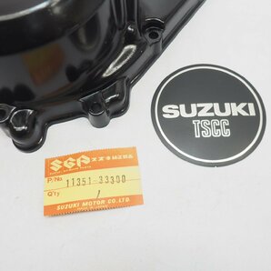 未使用GSX400FSインパルス 純正ジェネレーターカバー ダイナモカバー エンジンカバー GK72A GSX400F GS40XF 当時 NOSエンブレムの画像2