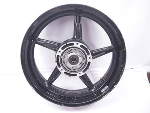 SV650/Xリアホイール ブレなし仕上げ用に。17X5.00J BKC刻印 VP55B