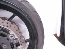 ニンジャ400Rフロントホイール ブレなしメンテ用に。21年タイヤ 17X3.50J F-0089 NINJA650R ディスク_画像2