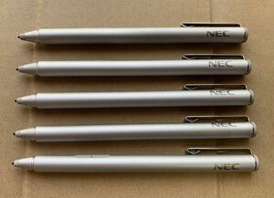 【NEC純正5本セット】 アクティブスタイラスペン SD60G97208 動作未確認