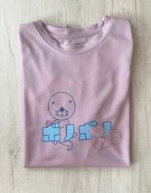 【新品未使用】 ボノボノ ぼのぼの 半袖 Tシャツ レディース 4L パープル メッシュ タグ付_画像1