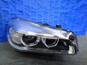 2221　BMW　2シリーズ　F45　F46　前期　右ライト　LED　A8 7472216-01　0 301 290 632 13　美品