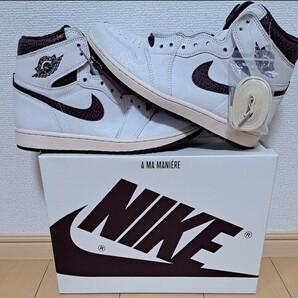 Nike Air JORDAN1 HIGH OG アママニエール A Ma Maniere ジョーダン1 新品未使用 28センチ スニーカー ナイキ NIKE RETRO AIRの画像1