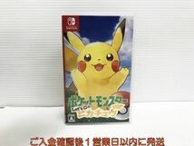 【1円】Switch ポケットモンスター Let’s Go! ピカチュウ ゲームソフト 状態良好 1A0406-419yk/G1_画像1