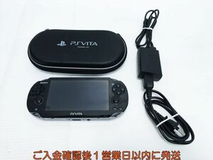 【1円】PSVITA 本体 ブラック 3G/Wi-Fiモデル SONY PlayStation VITA PCH-1100 未検品ジャンク H05-530yk/F3