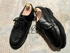 3回着用のみの美品★PARABOOT シャンボード サイズ3 CHAMBORD パラブーツ ブラック ミカエル MICHAEL