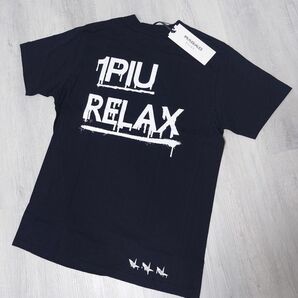 新品Mサイズ 1PIU1UGUALE3 RELAX ウノピュウノ 半袖Tシャツ Tシャツ ロゴ