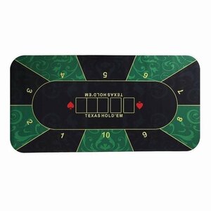  Poe car mat Raver foam Casino mat 120×60cm storage sack attaching green 