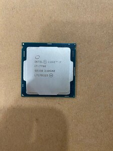 ■ジャンク品■Intel　Core i7-7700 CPU 動作未確認 C102