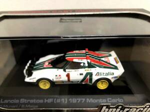 hpi 1/43 1977 Lancia Stratos HF #1 Rallye Monte Carlo S.Munari/S.Maiga