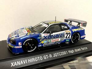 エブロ　1/43 2001 XANAVI HIROTO GT-R #22 HIGH DOWN FORCE