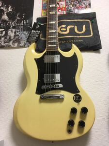 gibson sg standard limited 2011 classic white、