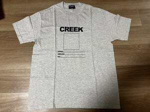 Creek Angler's Device クリーク アングラーズ デバイス 半袖Tシャツ　グレー×グリーン　Lサイズ