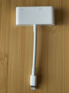 Apple Lightning to VGAアダプタ　正規品