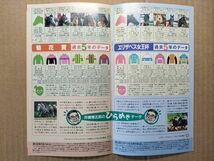 競馬 JRA パンフ 1998 秋華賞 天皇賞秋 菊 エリ女[特集メジロドーベルvsキョウエイマーチGJ柴田善臣ヤマニンゼファー 過去データ勝馬顔写真_画像2