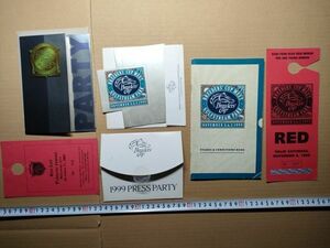 競馬 アメリカ ブリーダーズカップ 1999・2000・2001年 関係者パーティ招待状 駐車券 開催概要冊子