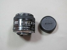 ニコン 35mm f2 レンズ フード フィルター付_画像2