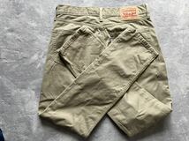 即決 W32 リーバイス Levi's 511 スリム 春夏モデル 軽量 カラージーンズ ベージュ 茶色 カーキ ホワイトタブ スモールe コットン100%_画像5