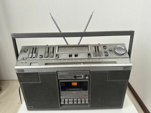 ラジカセ SONY BOOMBOX CFS-686 通電確認済み 現状品