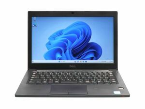 ★訳あり★ Dell Latitude 7290 [Core i5 8350U 8GB 256GB 12.5インチ Windows11 Pro] 中古 ノートパソコン (2904)