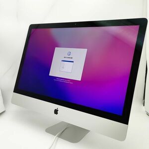 ★訳あり★ Apple iMac (Retina 5K, 27-inch, Late 2015) [Core i5 6500 8GB 1TB 27 macOS] 中古 一体型PC (5820)