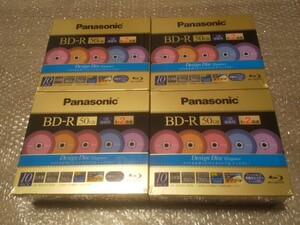 ( valuable )(40 sheets )(10 sheets ×4)( new goods unopened )( made in Japan )Panasonic Panasonic BD-R DL 50GB LM-BR50S10EN 1-2 speed cleaning Cross *MADE JAPAN